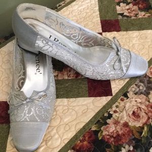 J.Renee Silver Embellished Heel